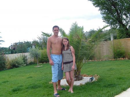 moi et ma fille marion(ete 2006)